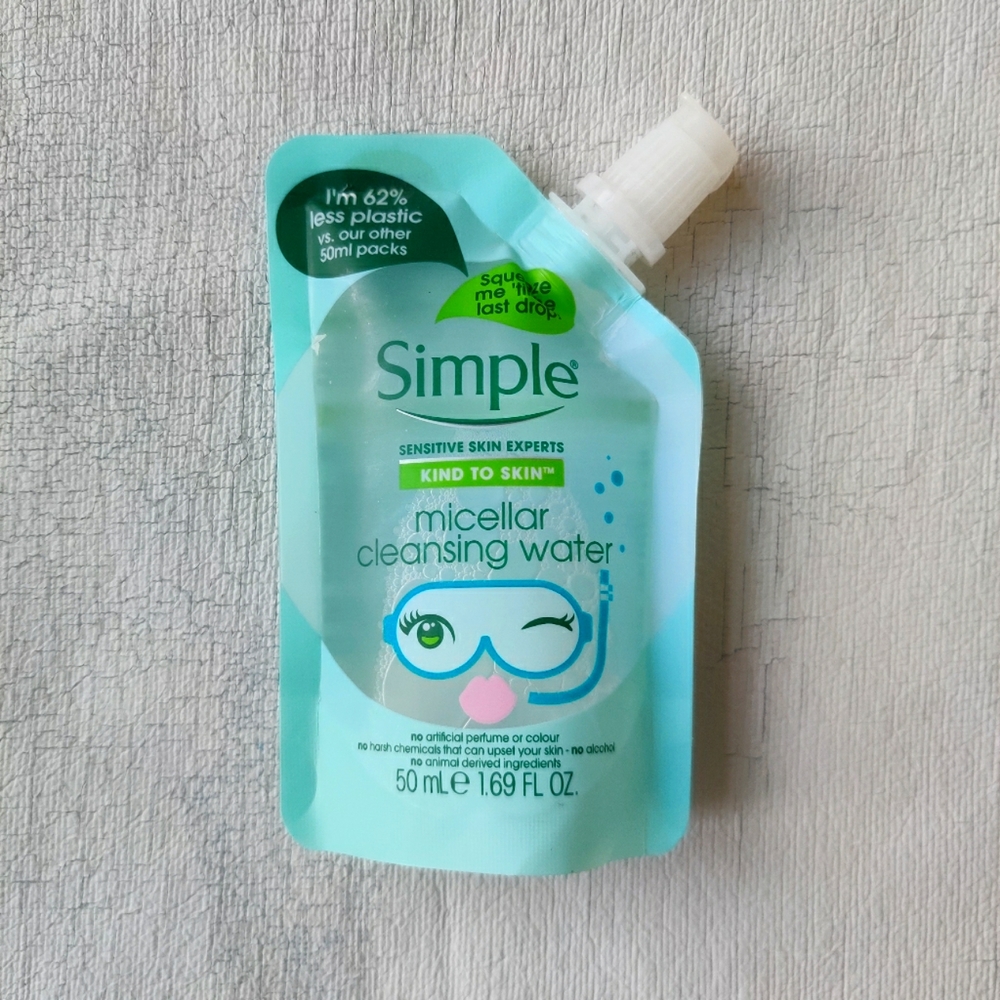 New Simple micellar cleansing water